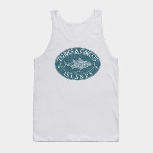 Turks & Caicos Bluefin Tuna (Distressed) Tank Top